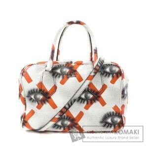 Prada DAINO STEYES Leather Handbag